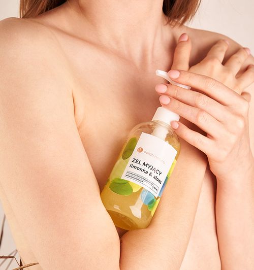 żel myjący limonka & aloes 2